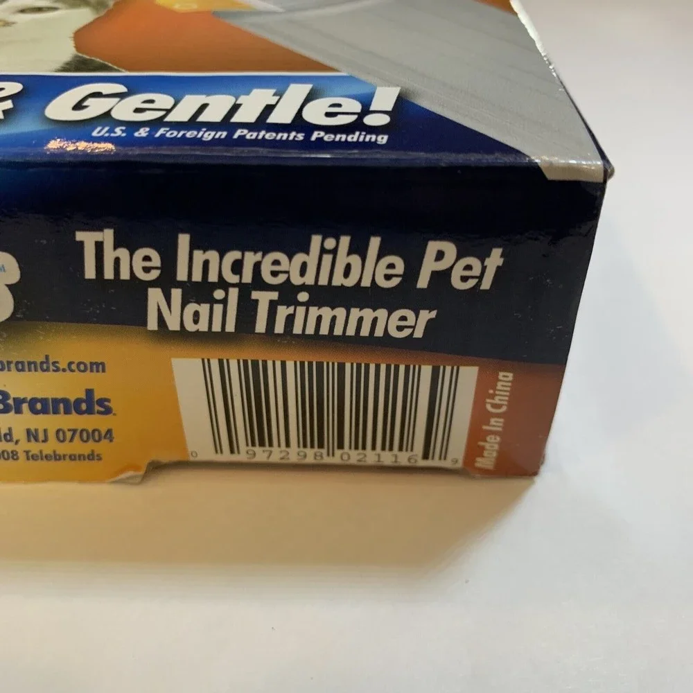 PEDI PAWS NAIL TRIMMER GRINDER GROOMING TOOL FOR PET CAT/DOG